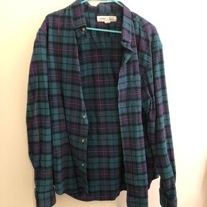 Old Navy button up flannel